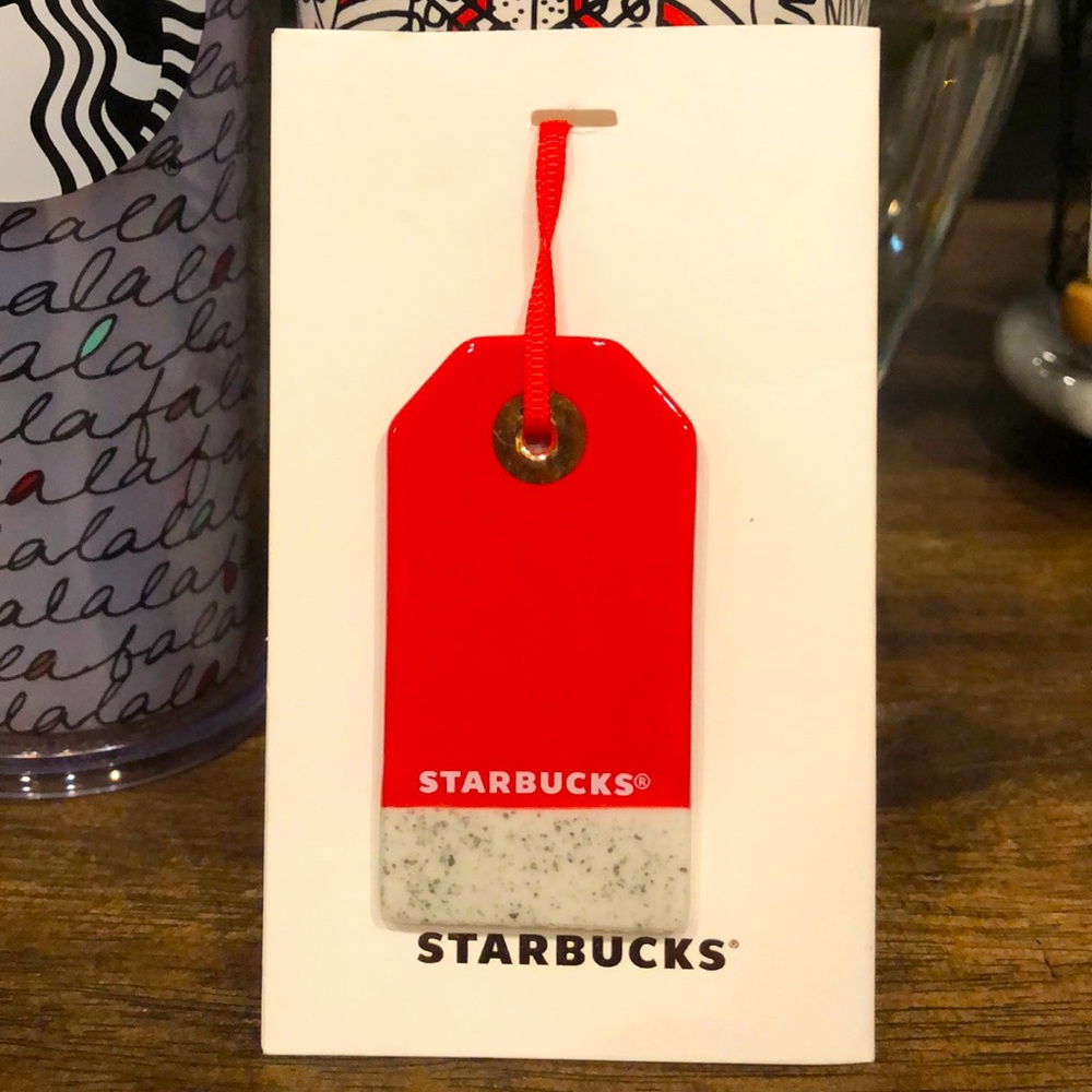 Starbucks “Joyful” Two-Sided 2017 Ornament- New!